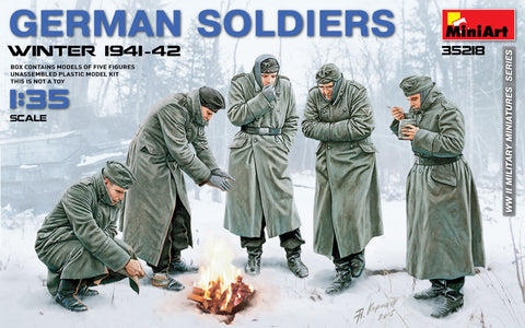 Deutsche Soldaten Winter 1941-42