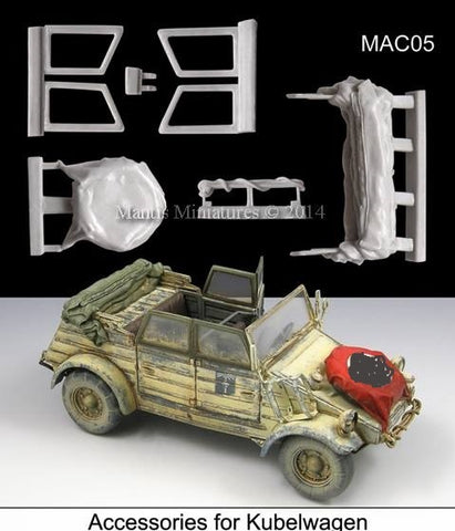 Zurüstteile für Kübelwagen