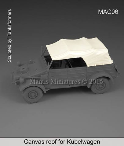 Klapp-Verdeck für Kübelwagen