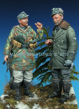 Deutscher WSS Offz & Grenadier Set 1944-45