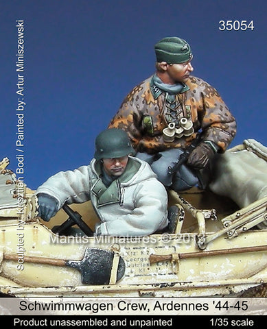 Schwimmwagen Crew Ardennen 1944