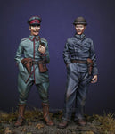 German Officer & Tanker WWI