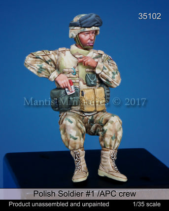 Polnischer Soldat #1 - APC Besatzung