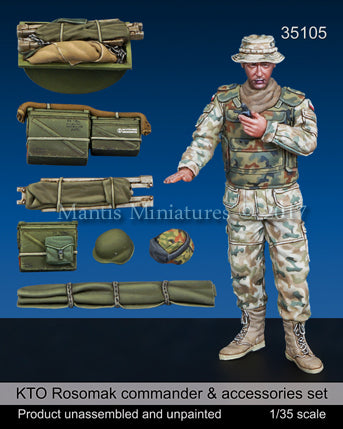KTO Rosomak Commander with Accessoires-Set