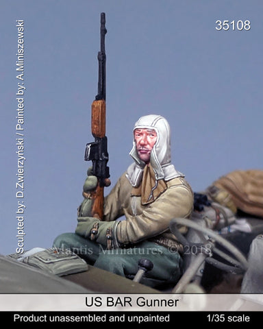 US BAR Gunner WWII