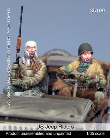 US Jeep Riders WWII