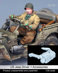 US Jeep Driver & Accessories WWII
