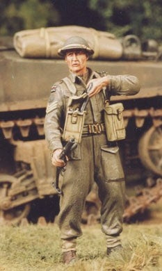 Kanadischer Unteroffizier Regt. Chaudiere 1944