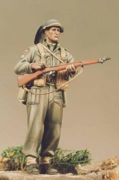 Canadischer Soldat Rgt. Chaudiere 1944