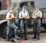 Deutsche Wehrmachtssoldaten bei der Pause Mai 1940