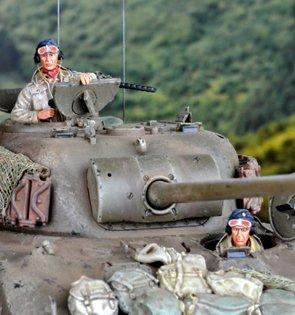 Britische Panzerbesatzung Dez. 1944