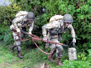 US Paras 82nd Airborne Div. Normandie 1944