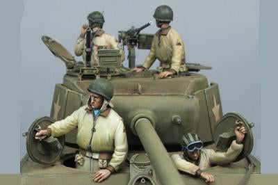 US Panzerbesatzung Deutschland 1945