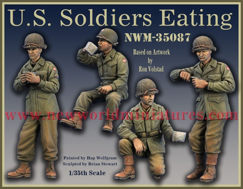 US GI´s eating 1944