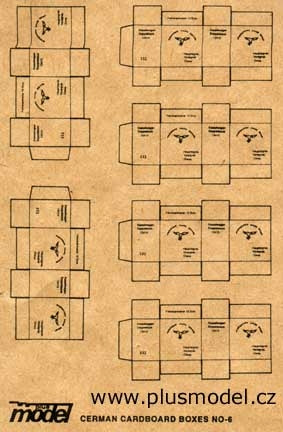 Deutsches Verpackungsmaterial(Kartons)
