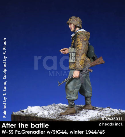 "After the Battle" WSS Grenadier with StG44 Winter 1944/45