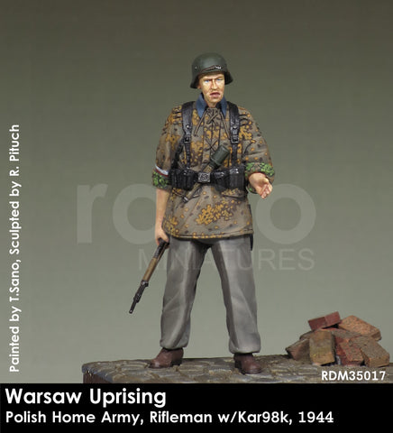 Warsaw Uprising Rifleman 1944