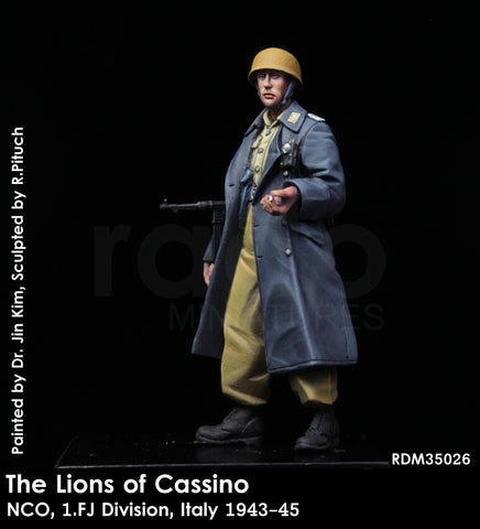"Die Löwen von Monte Cassino" Unteroffizier 1. FJ Div. Italien 1943-45