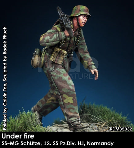"Under Fire" WSS MG Gunner Pz.Div HJ Normandy