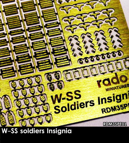 WSS Soldiers Insignia Set #1 1-35