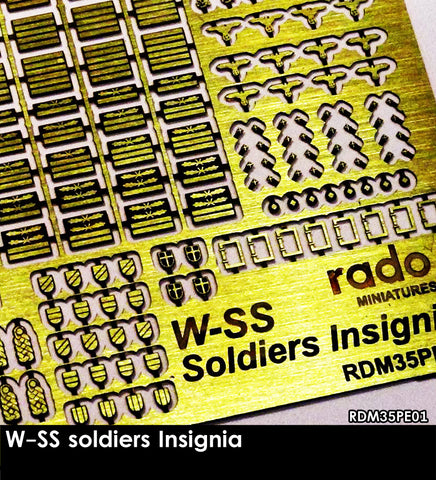 WSS Soldiers Insignia Set #1 1/35