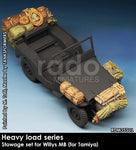 Fahrzeugbeladung für Willys MB (für Tamiya)