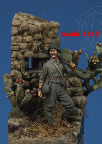 Gefreiter mot. Infanfterie Div. Livorno Sizilien Juli 1943