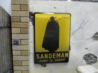 Emaille Schild SANDEMAN