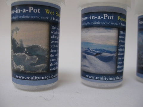Snow-in-a-Pot Powder Snow