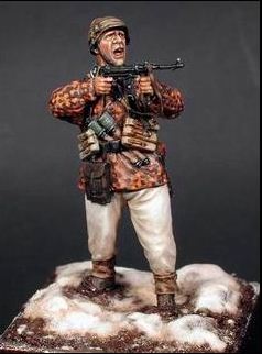 Deutscher WSS Unterscharführer Div. Totenkopf Ungarn 1945