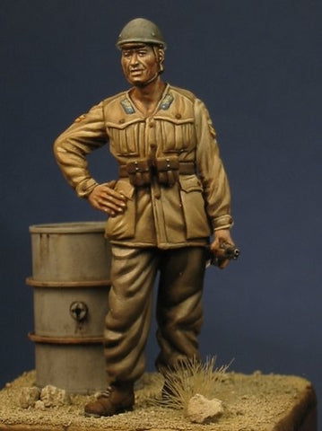 Italienischer Fallschirmjäger-Feldwebel Division Folgore El Alamein Afrika 1942