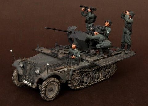 Crew for Sd.Ktz 10/4 for 20mm Flak 30