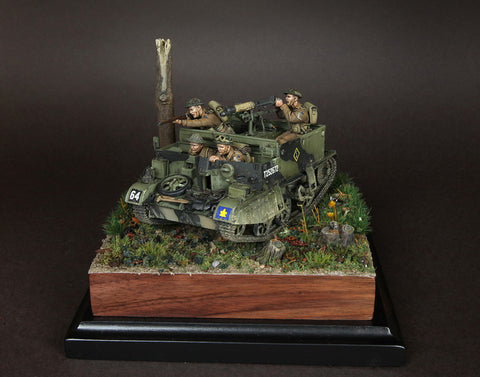 British Crew for Universal Carrier WWII