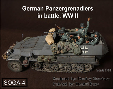 Wehrmachts Panzergrenadiere im Gefecht #1 WWII