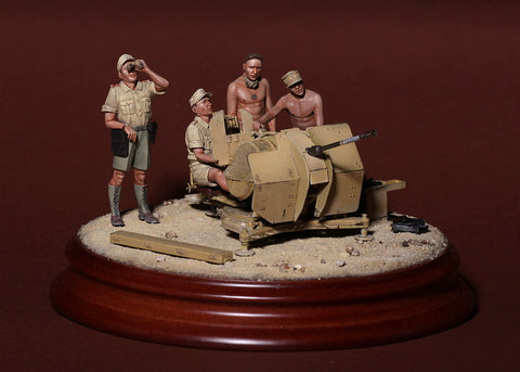 DAK-Flakbesatzung für 2cm Flak 38