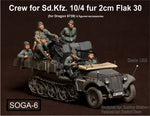 Besatzung für Sd.Kfz 10-4 für 20 mm Flak 30
