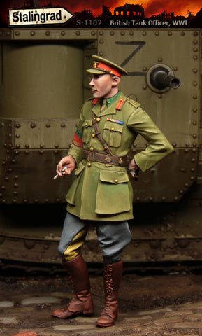 Britischer Panzer Corps Offizier #1 WW I