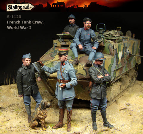 French Tank Crew WW I