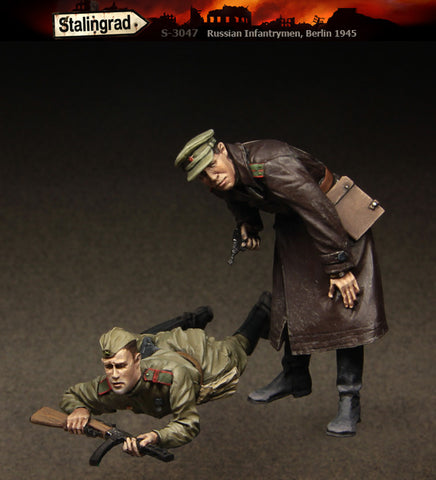 Russian Infantrymen Berlin 1945
