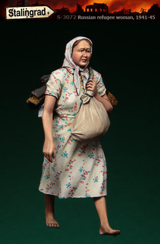 Russian refugee woman # 1 1941-45
