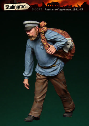 Russischer Flüchtling männlich 1941-45