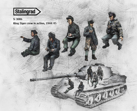Tiger crew in action 1944-45
