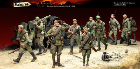 Russian Infantrymen Kursk 1943 Set