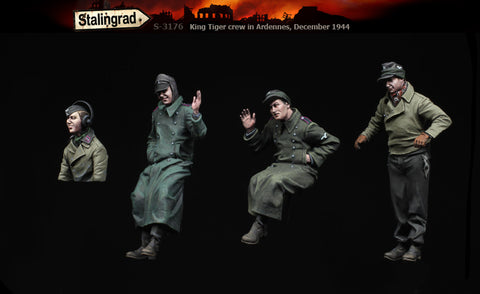 King Tiger Crew Ardennes Dec. 1944