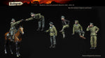 Nashorn Crew & mounted dispatch rider 1943-44