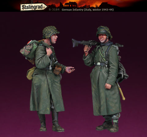 Deutsche Infanteristen Italien Winter 1943/44