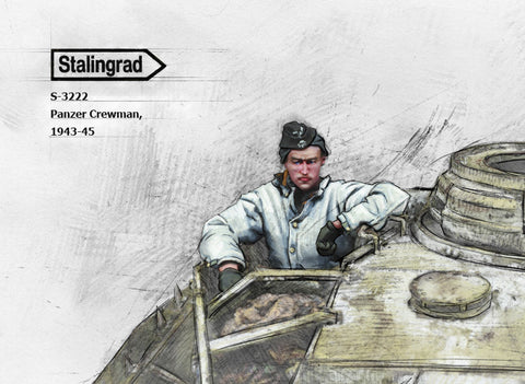 German Panzer crewman #2 1943-45