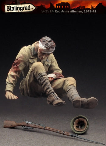 Russischer verwundeter Infantrist 1941-43