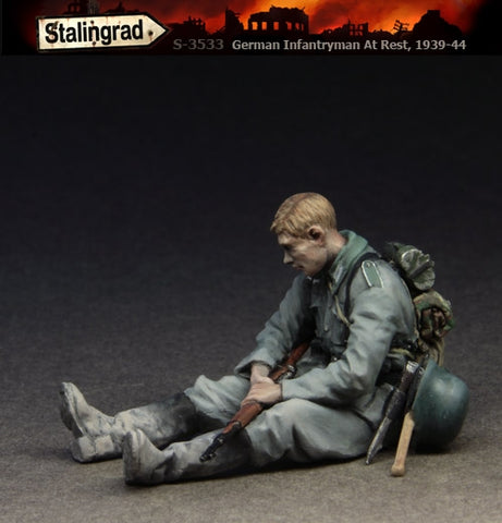 German Wehrmacht infantryman at rest #3 1939-44