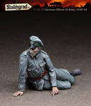 Deutscher Wehrmachtsoffizier bei der Rast #7 1939-44